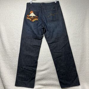 LRG VTG Y2K Men's Baggy Skater Jeans The Hills Have Eyes V21346C47 Size‎ 38